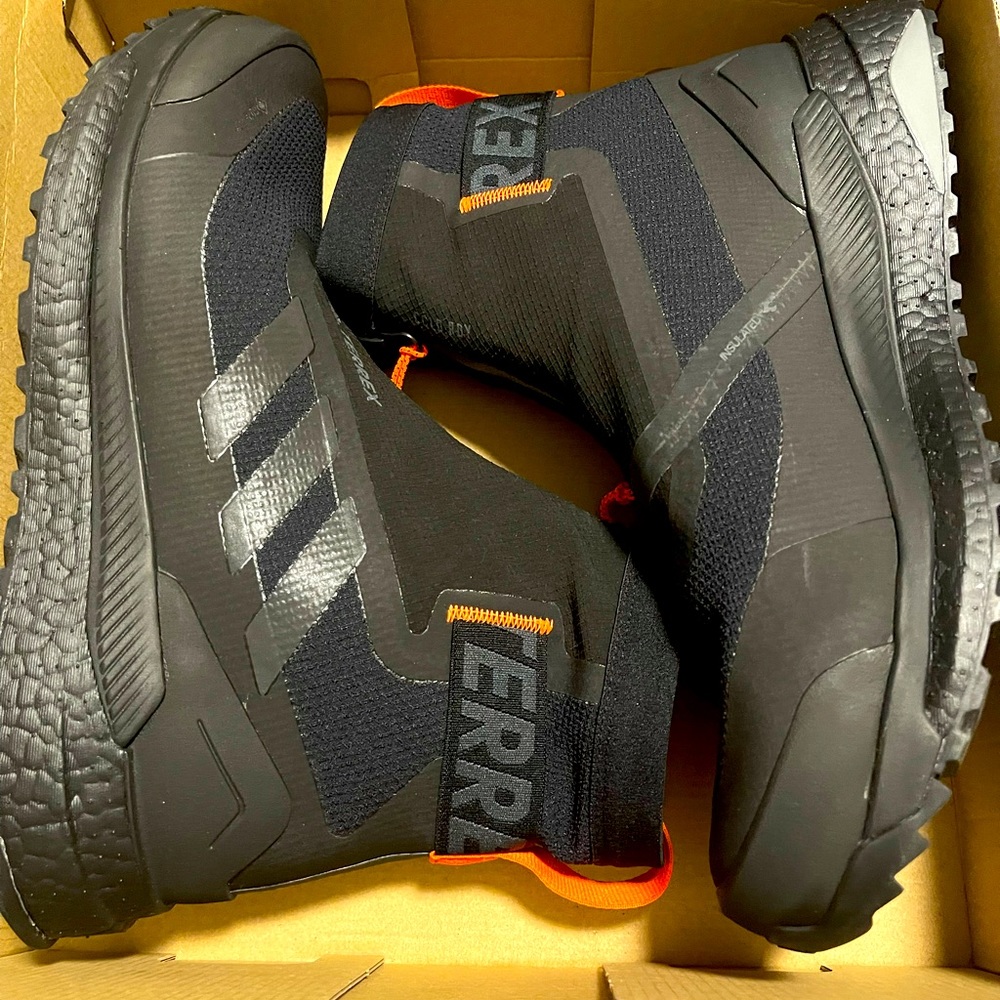 All weather adidas, tactical sneakers.